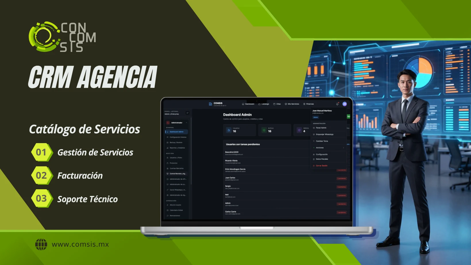 COMSIS CRM Agencia 